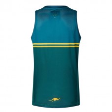 2026 Australian Kangaroos Rugby Classic Training Singlet Mens