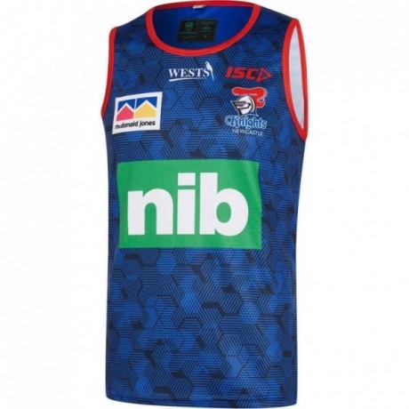 2019 Newcastle Knights Rugby League Training Singlet Mens
