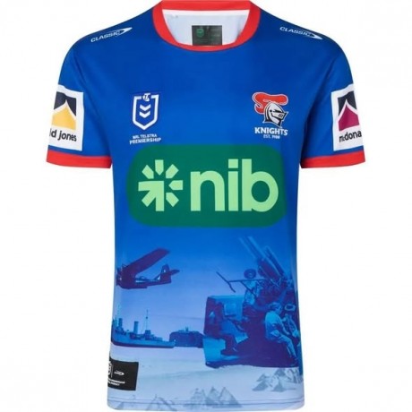 Newcastle Knights 2023 ANZAC Rugby Jersey Mens