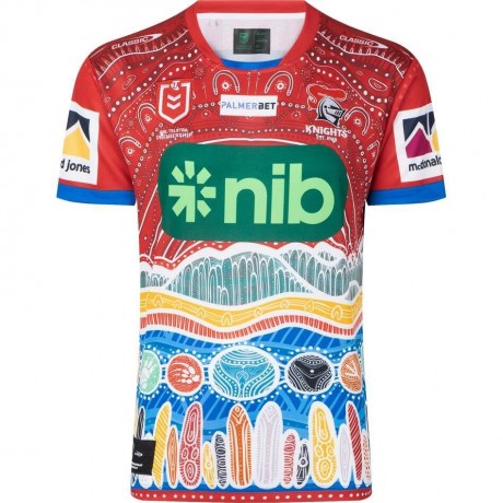 Newcastle Knights 2023 Indigenous Rugby Jersey Mens