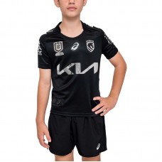 Brisbane Broncos 2026 NRL Kids Black Charity Jersey