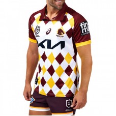 2024 Brisbane Broncos Heritage Rugby League Jersey Mens