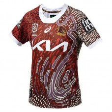 Brisbane Broncos 2024 NRL Indigenous Jersey Womens