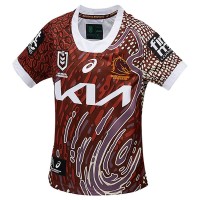 Brisbane Broncos 2024 NRL Indigenous Jersey Kids