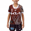 Brisbane Broncos 2024 NRL Indigenous Jersey Kids