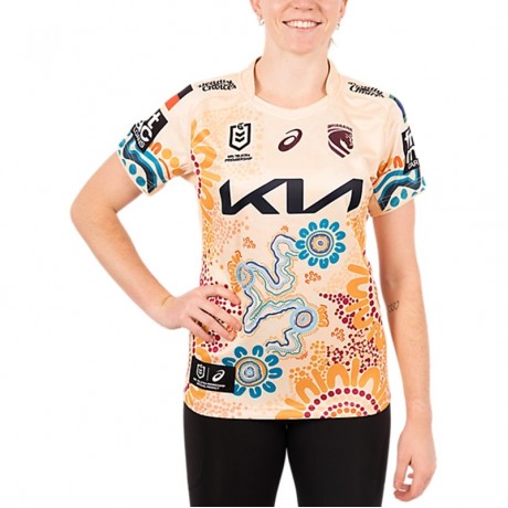 Brisbane Broncos 2026 NRL Indigenous Round Jersey Womens