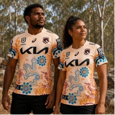 Brisbane Broncos 2026 NRL Indigenous Round Jersey Womens
