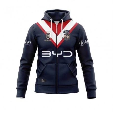 Sydney Roosters 2026 NRL Men's Full-Zip Hoodie