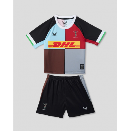 Harlequins 2026/27 Home Infant Rugby Shirt & Shorts